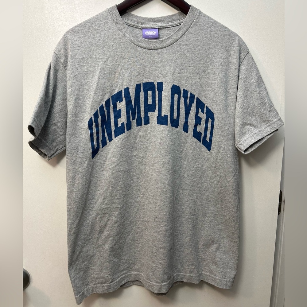 Cold World Frozen Goods “Unemployed” Tee Large